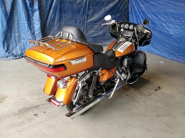 1HD1KEL10EB670156 - 2014 HARLEY-DAVIDSON FLHTK ELECTRA GLIDE ULTRA LIMITED ORANGE photo 4