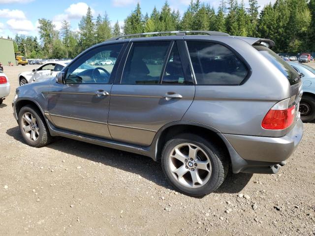 5UXFA13555LU46623 - 2005 BMW X5 3.0I GRAY photo 2