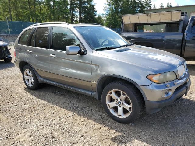 5UXFA13555LU46623 - 2005 BMW X5 3.0I GRAY photo 4