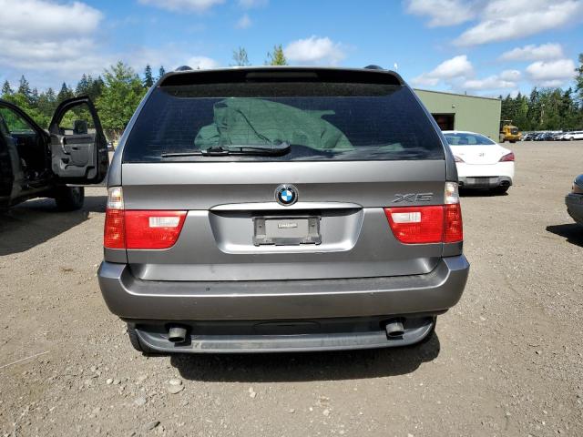 5UXFA13555LU46623 - 2005 BMW X5 3.0I GRAY photo 6