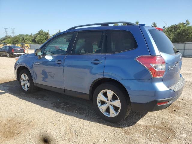 JF2SJADC4GH480752 - 2016 SUBARU FORESTER 2.5I PREMIUM BLUE photo 2