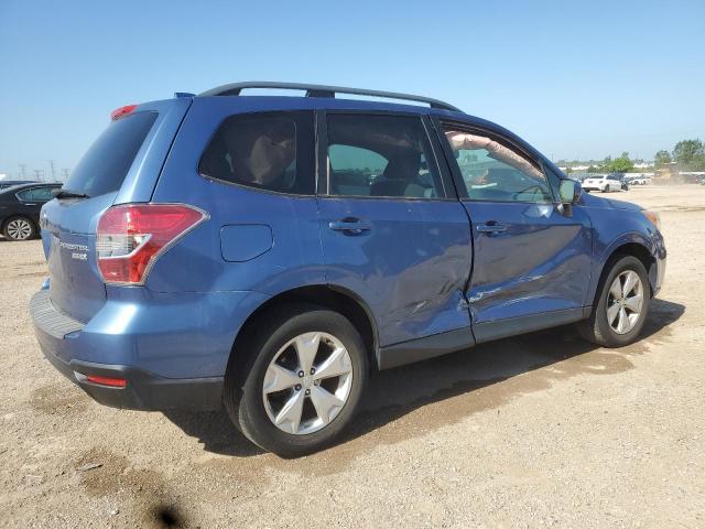 JF2SJADC4GH480752 - 2016 SUBARU FORESTER 2.5I PREMIUM BLUE photo 3