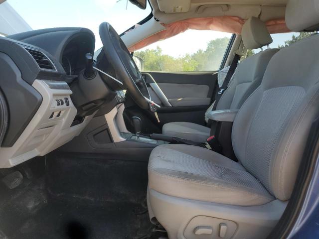 JF2SJADC4GH480752 - 2016 SUBARU FORESTER 2.5I PREMIUM BLUE photo 7