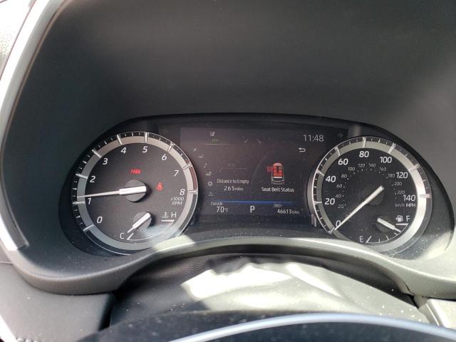 5TDGZRBH5MS119354 - 2021 TOYOTA HIGHLANDER XLE BLUE photo 9