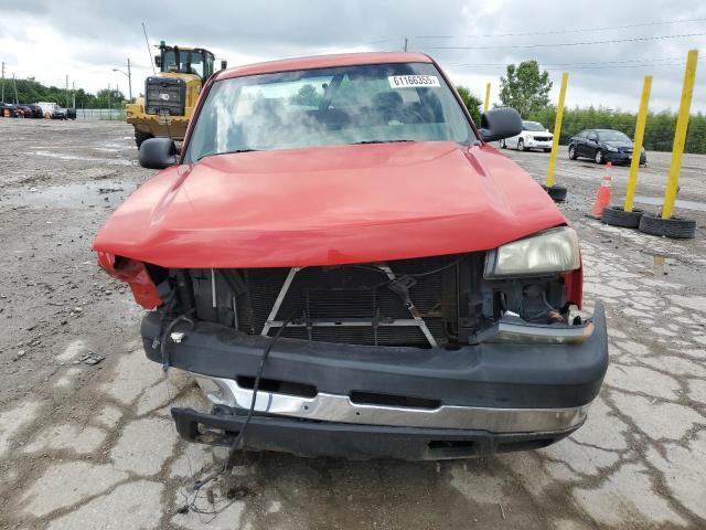 1GCHC24UX7E148754 - 2007 CHEVROLET SILVERADO C2500 HEAVY DUTY RED photo 5
