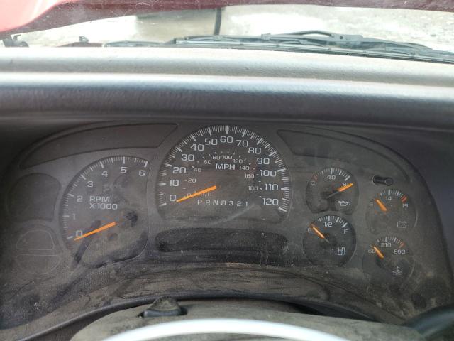 1GCHC24UX7E148754 - 2007 CHEVROLET SILVERADO C2500 HEAVY DUTY RED photo 9