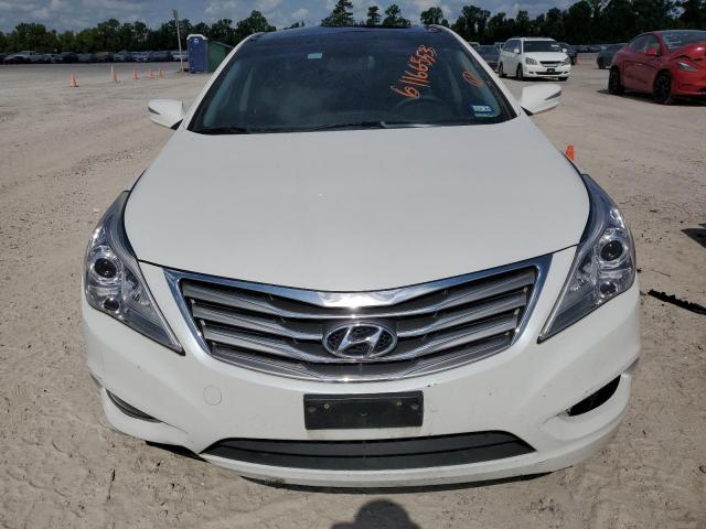 KMHFH4JG2EA340253 - 2014 HYUNDAI AZERA GLS WHITE photo 5