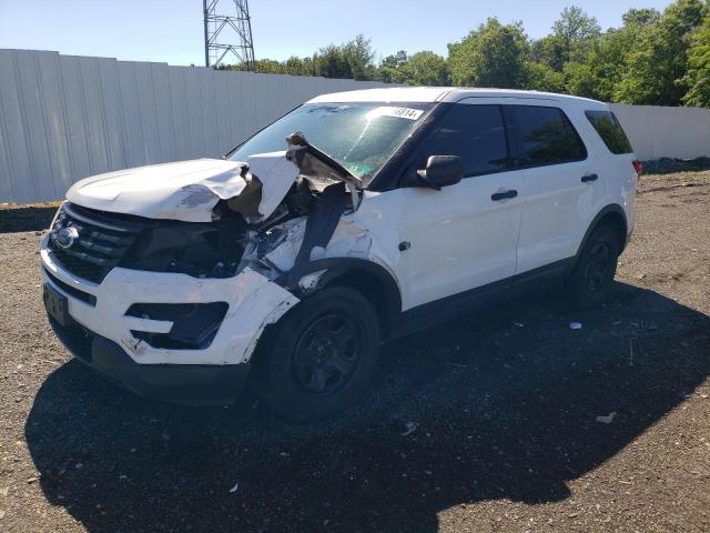 1FM5K8AR0GGA20273 - 2016 FORD EXPLORER POLICE INTERCEPTOR 白色 照片 1