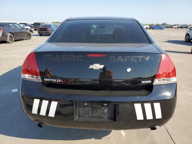 2G1WD5E34G1160176 - 2016 CHEVROLET IMPALA LIM POLICE BLACK photo 6