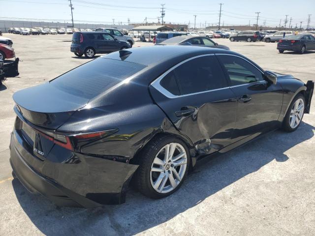 JTHCA1D27M5114967 - 2021 LEXUS IS 300 BLACK photo 3