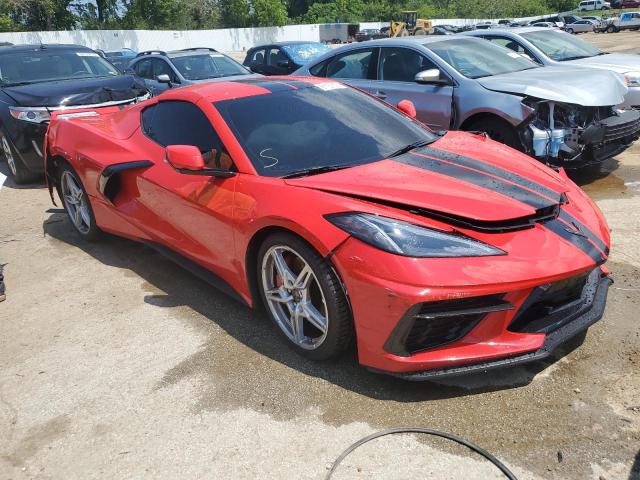 1G1YB2D46P5112314 - 2023 CHEVROLET CORVETTE STINGRAY 2LT RED photo 4