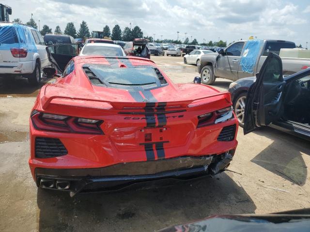 1G1YB2D46P5112314 - 2023 CHEVROLET CORVETTE STINGRAY 2LT RED photo 6