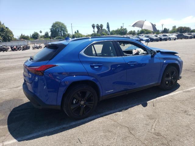 JTHP9JBH5M2045330 - 2021 LEXUS UX 250H BLUE photo 3