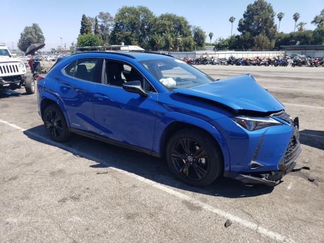 JTHP9JBH5M2045330 - 2021 LEXUS UX 250H BLUE photo 4