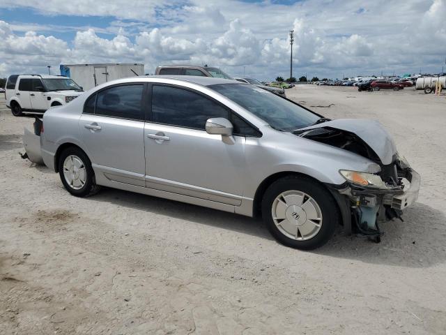 JHMFA36246S013198 - 2006 HONDA CIVIC HYBRID SILVER photo 4