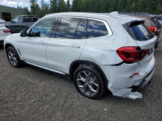 5UXTY5C01L9C79975 - 2020 BMW X3 XDRIVE30I WHITE photo 2