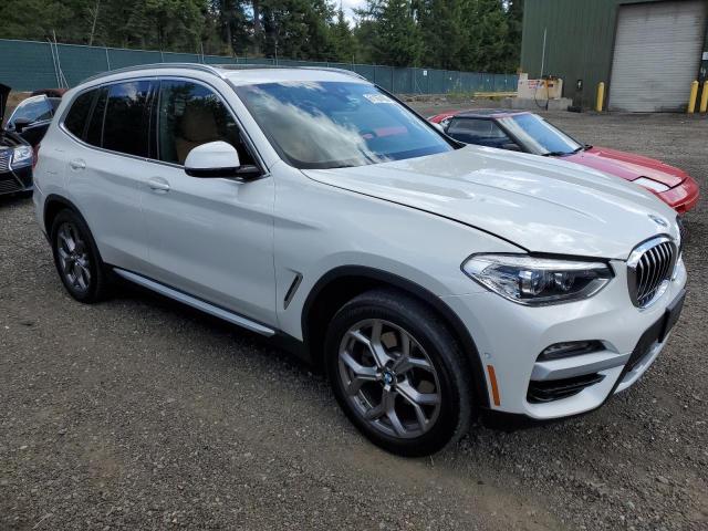 5UXTY5C01L9C79975 - 2020 BMW X3 XDRIVE30I WHITE photo 4