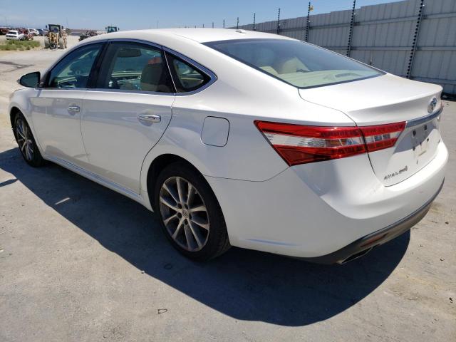 4T1BK1EB8EU112186 - 2014 TOYOTA AVALON BASE WHITE photo 2