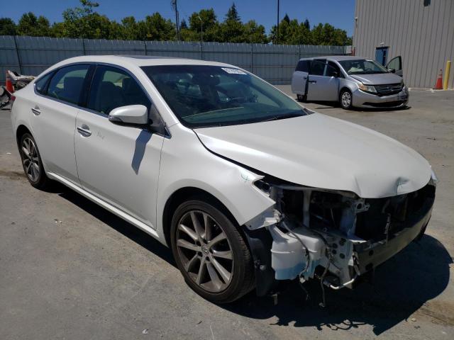 4T1BK1EB8EU112186 - 2014 TOYOTA AVALON BASE WHITE photo 4