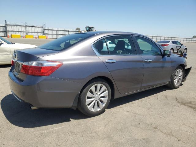 1HGCR2F81EA011619 - 2014 HONDA ACCORD EXL GRAY photo 3