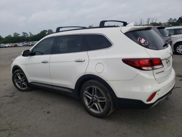 KM8SRDHF9HU201281 - 2017 HYUNDAI SANTA FE SE ULTIMATE WHITE photo 2