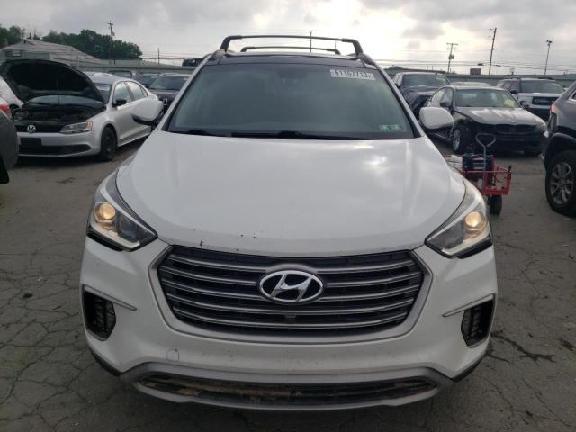 KM8SRDHF9HU201281 - 2017 HYUNDAI SANTA FE SE ULTIMATE WHITE photo 5