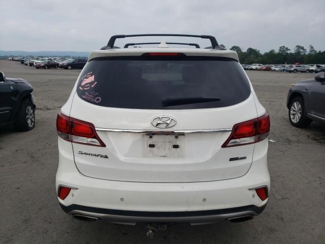 KM8SRDHF9HU201281 - 2017 HYUNDAI SANTA FE SE ULTIMATE WHITE photo 6