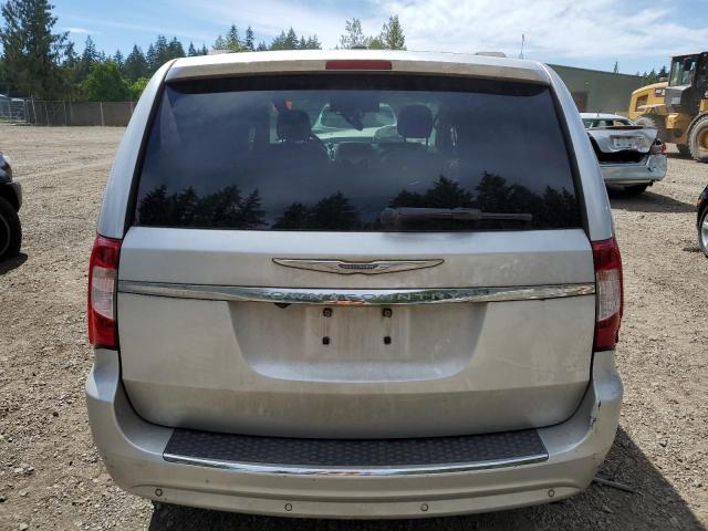 2A4RR8DG9BR780425 - 2011 CHRYSLER TOWN & COU TOURING L SILVER photo 6