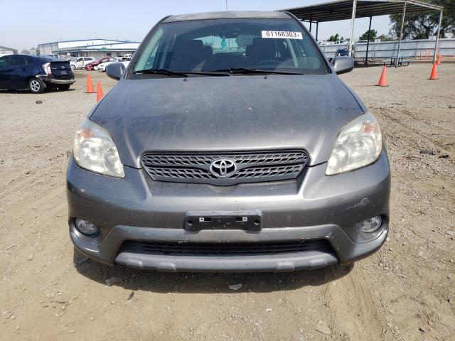 2T1KR32E77C648749 - 2007 TOYOTA COROLLA MA XR GRAY photo 5
