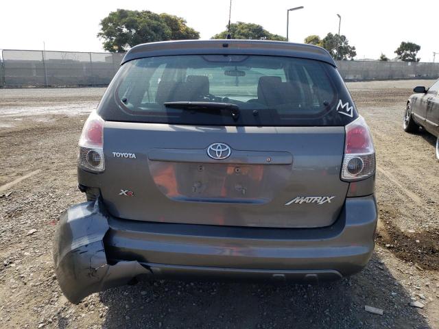 2T1KR32E77C648749 - 2007 TOYOTA COROLLA MA XR GRAY photo 6