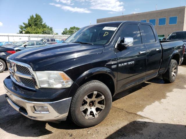 1C6RD7JTXCS288560 - 2012 DODGE RAM 1500 LARAMIE BLACK photo 1