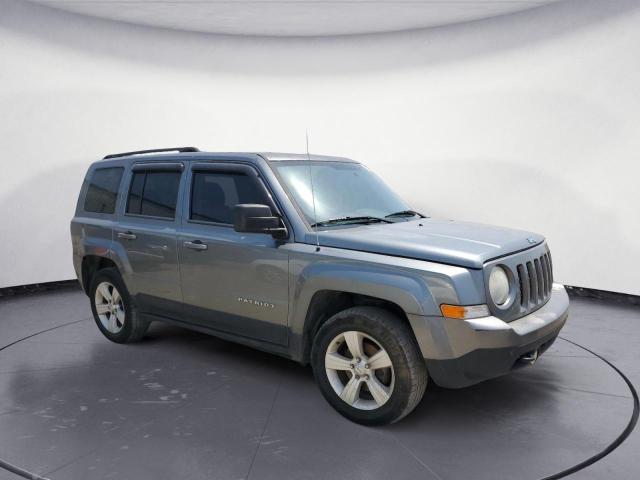 1C4NJRFB7ED560906 - 2014 JEEP PATRIOT LATITUDE GRAY photo 4