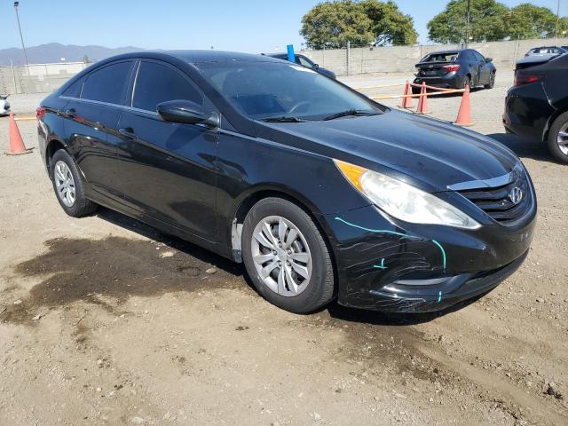 5NPEB4AC2BH017825 - 2011 HYUNDAI SONATA GLS BLACK photo 4