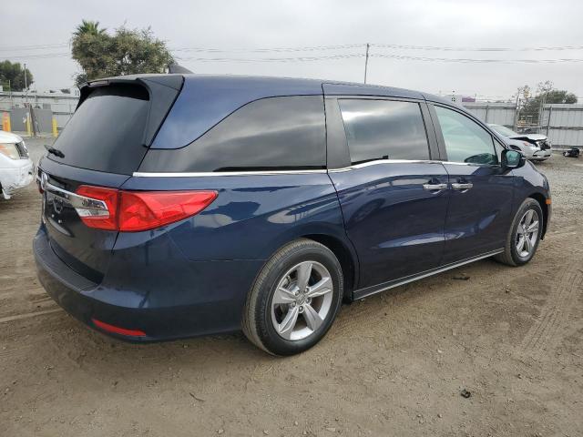 5FNRL6H55LB057561 - 2020 HONDA ODYSSEY EX BLUE photo 3