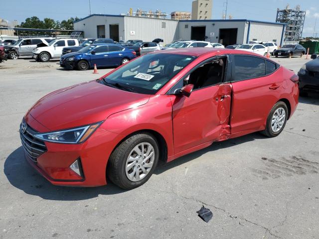 5NPD74LF8LH600695 - 2020 HYUNDAI ELANTRA SE RED photo 1