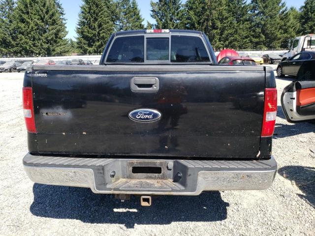 1FTPX12537FA50522 - 2007 FORD F150 BLACK photo 6