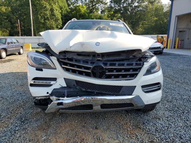 4JGDA5HB5DA219761 - 2013 MERCEDES-BENZ ML 350 4MATIC WHITE photo 5