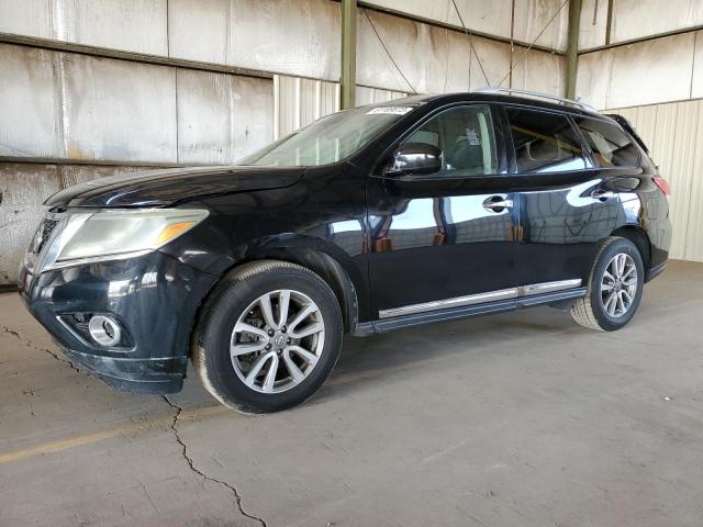 5N1AR2MN9FC636303 - 2015 NISSAN PATHFINDER S BLACK photo 1