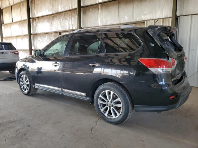 5N1AR2MN9FC636303 - 2015 NISSAN PATHFINDER S BLACK photo 2