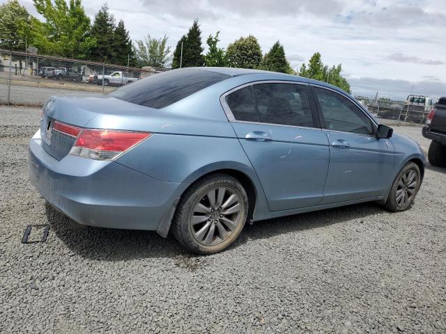 1HGCP2F7XBA099823 - 2011 HONDA ACCORD EX BLUE photo 3
