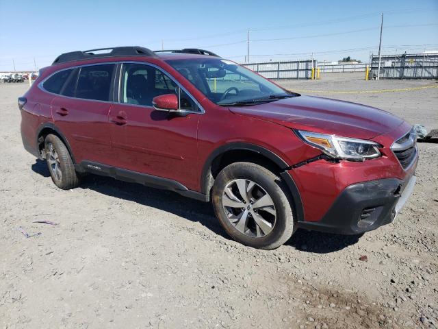 4S4BTANC5L3229927 - 2020 SUBARU OUTBACK LIMITED BURGUNDY photo 4