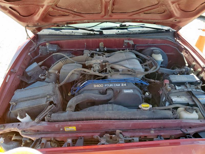 5TEGN92N12Z074608 - 2002 TOYOTA TACOMA DOUBLE CAB PRERUNNER RED photo 11