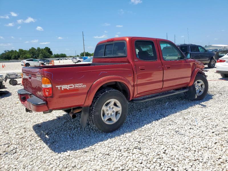 5TEGN92N12Z074608 - 2002 TOYOTA TACOMA DOUBLE CAB PRERUNNER RED photo 3