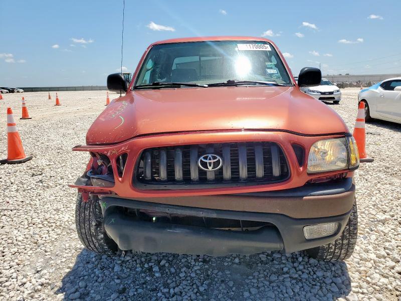 5TEGN92N12Z074608 - 2002 TOYOTA TACOMA DOUBLE CAB PRERUNNER RED photo 5