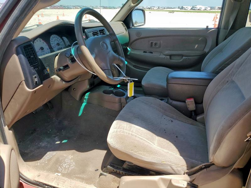 5TEGN92N12Z074608 - 2002 TOYOTA TACOMA DOUBLE CAB PRERUNNER RED photo 7