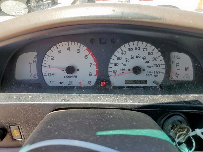 5TEGN92N12Z074608 - 2002 TOYOTA TACOMA DOUBLE CAB PRERUNNER RED photo 9