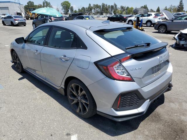 SHHFK7H91HU416182 - 2017 HONDA CIVIC SPORT TOURING SILVER photo 2