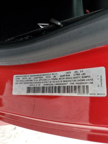 3VWRG3AL1AM009007 - 2010 VOLKSWAGEN NEW BEETLE Rot Foto 13