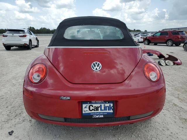 3VWRG3AL1AM009007 - 2010 VOLKSWAGEN NEW BEETLE RED photo 6