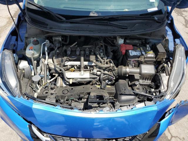 3N1CN8EV6ML833511 - 2021 NISSAN VERSA SV BLUE photo 11